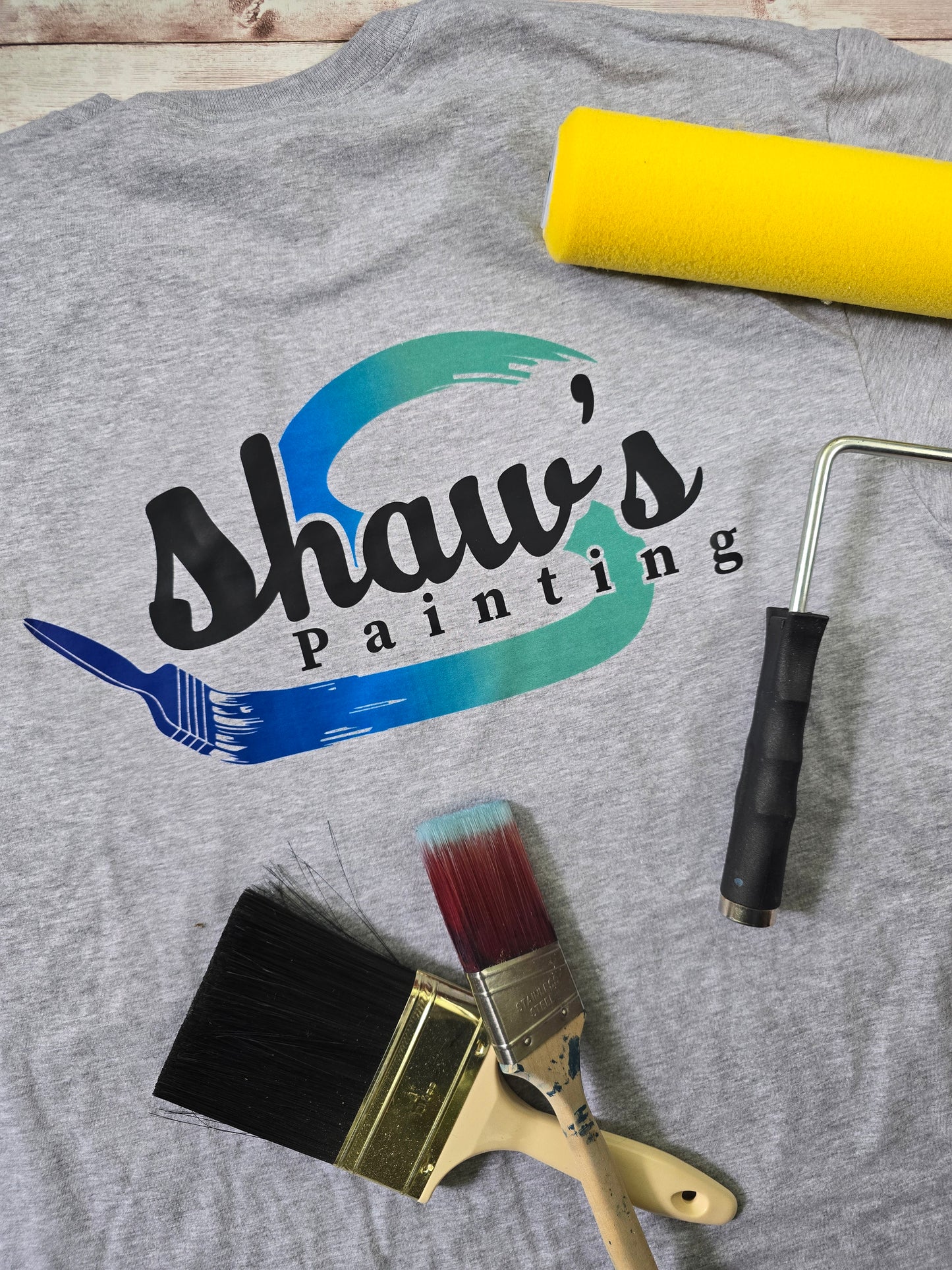 Custom - Shaw's Painting Logo Shirt