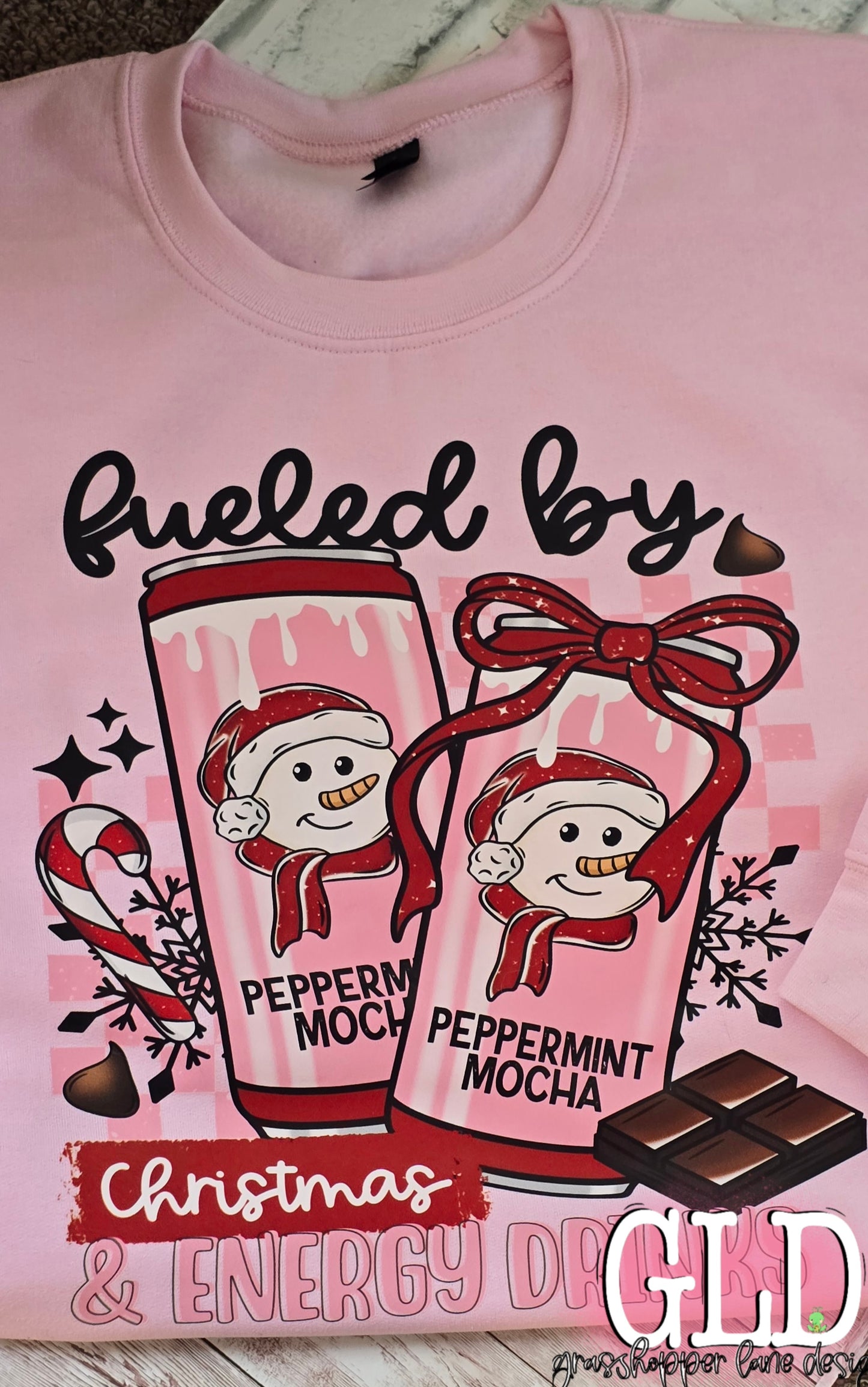 Winter - Fueled by Christmas and Energy Drinks - Sweatshirt