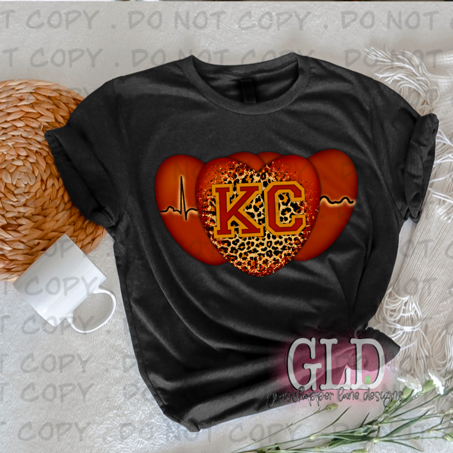 Football - KC Heartbeat - Tee