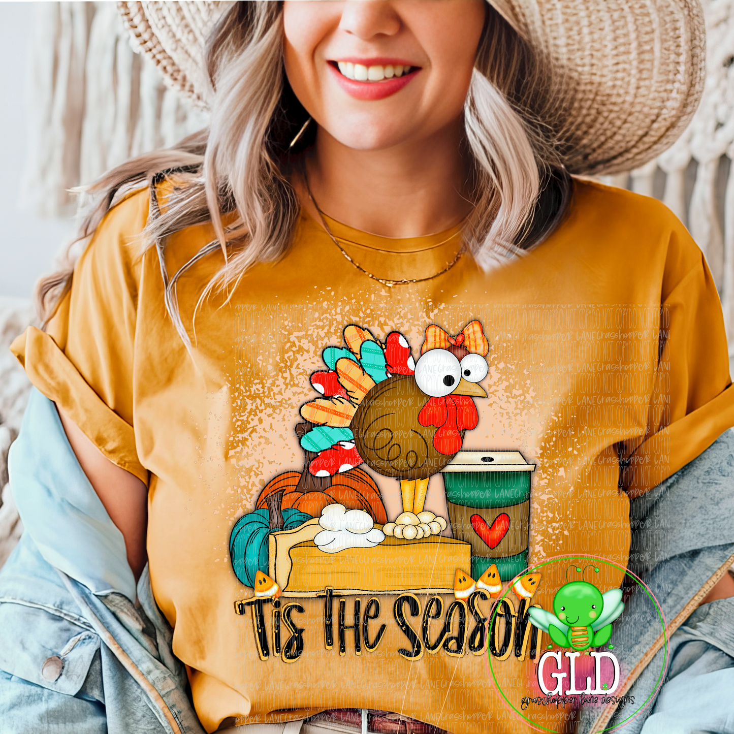 Fall - 'tis the Season Turkey Tee