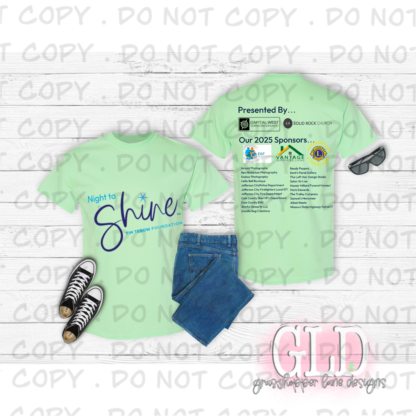 Custom - 2025 Night To Shine Tee - CWCC