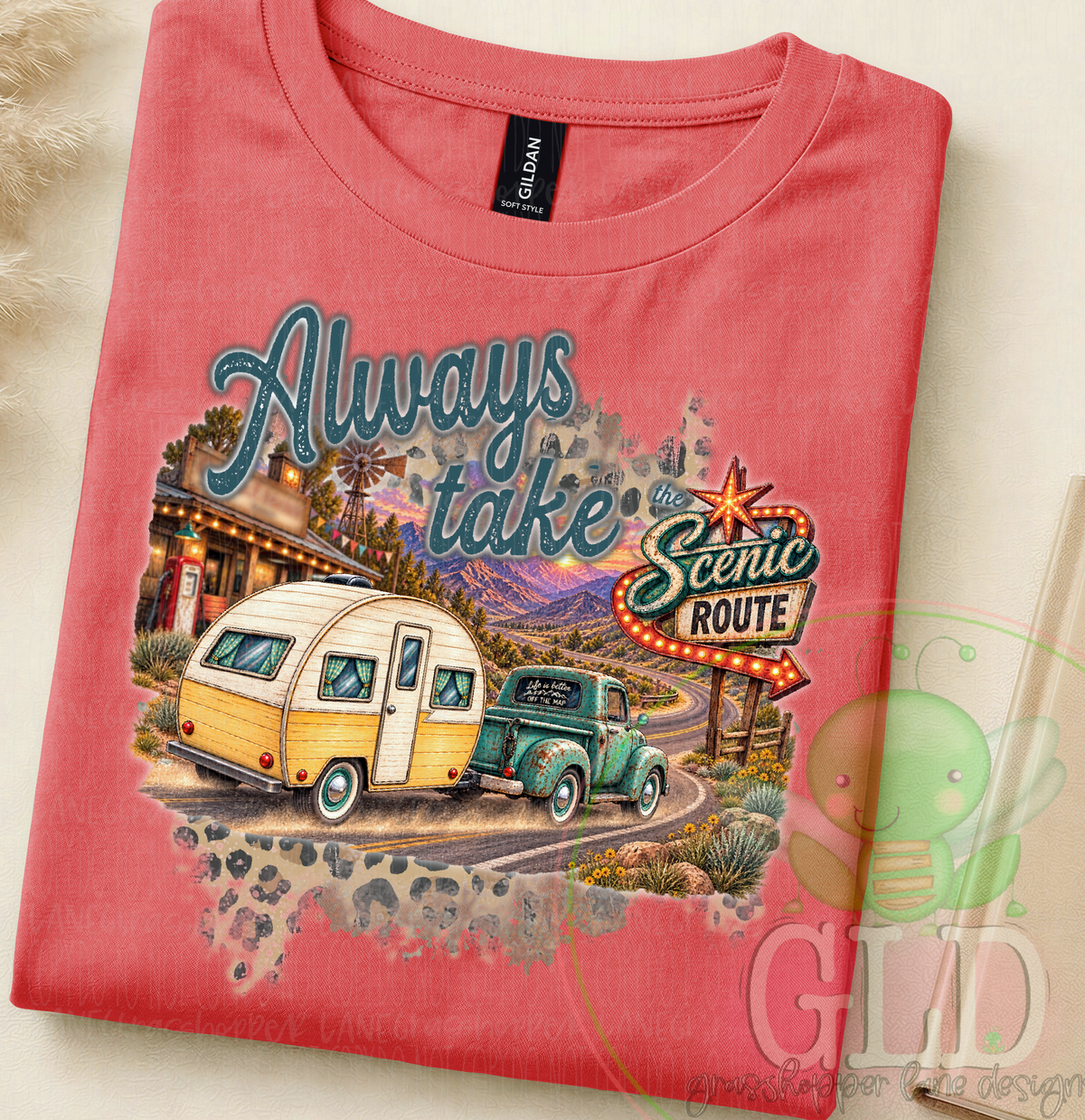 Always Take the Scenic Route | Heritage Collection Tee