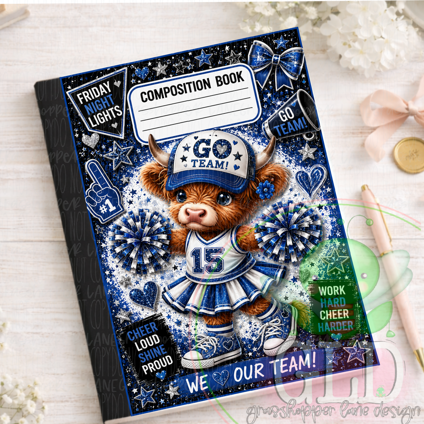 Friday Night Lights Composition Notebook - Libby Highland & Crew